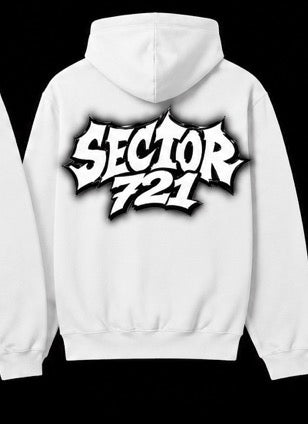 Sector 721 Hoodie white