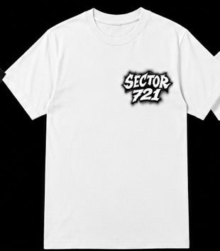 Sector 721 T-shirt white